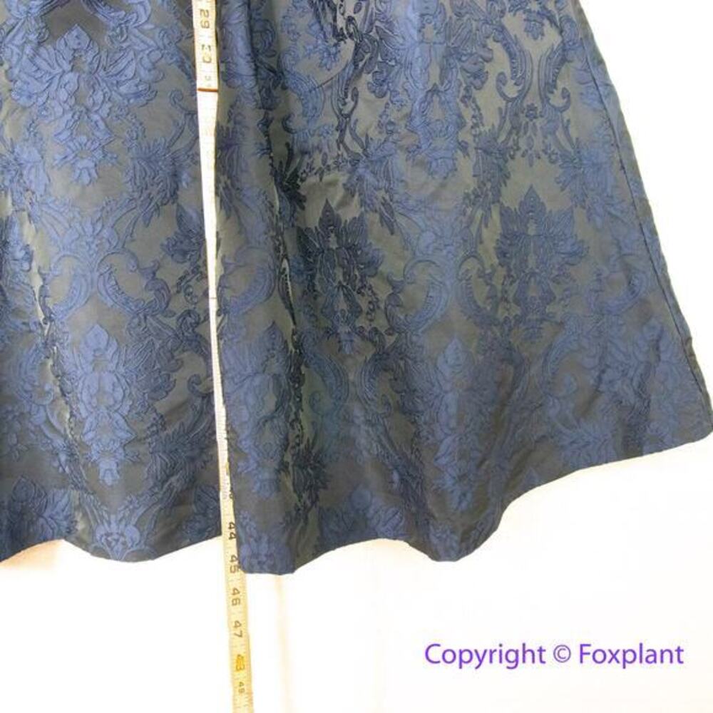 New! City Chic Ornate Dress in black lace and navy jacquard, plus size 24 - Picture 11 of 16